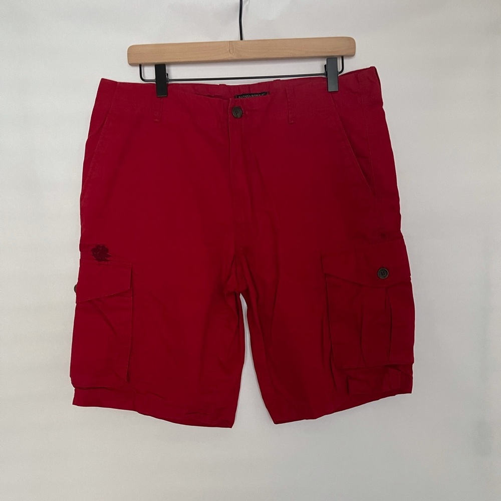 Banana republic red men’s shorts size 34